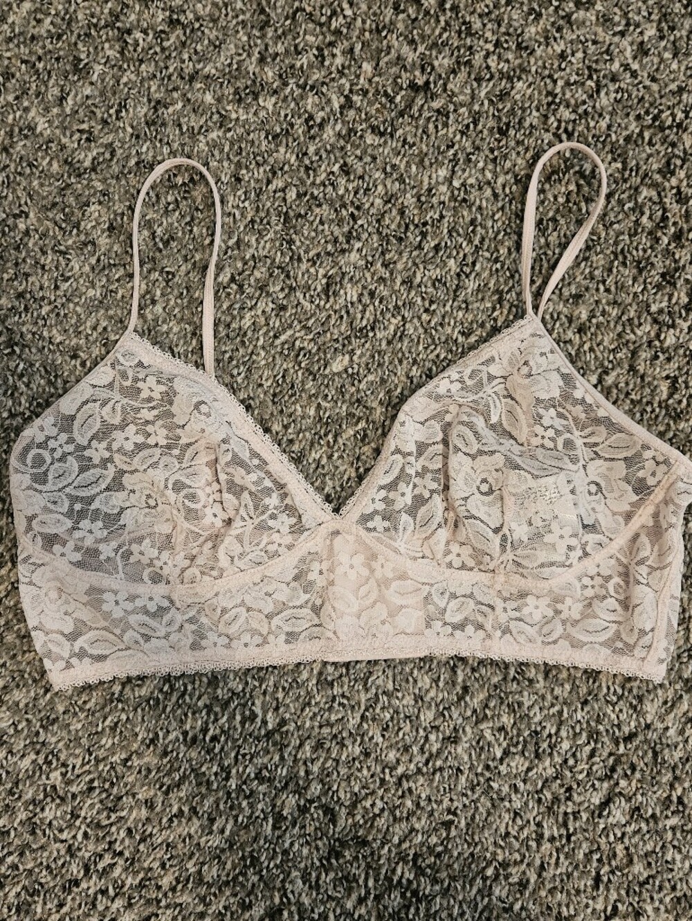 Light Pink Lace Bralette